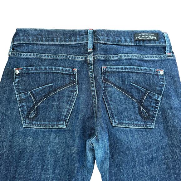 James Cured by Seun Y2K Dry Aged Denim Medium Wash Boot Cut Light Stretch - 28 - Picture 4 of 10